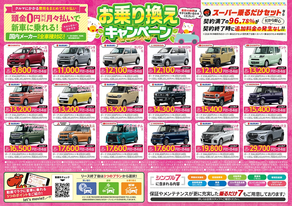 車のガレリアお乗り換えキャンペーン